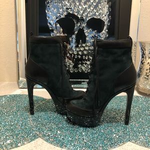 RACHEL ZOE PLATFORM BOOTIES REDUCED TO SELL👠✨✨✨✨✨